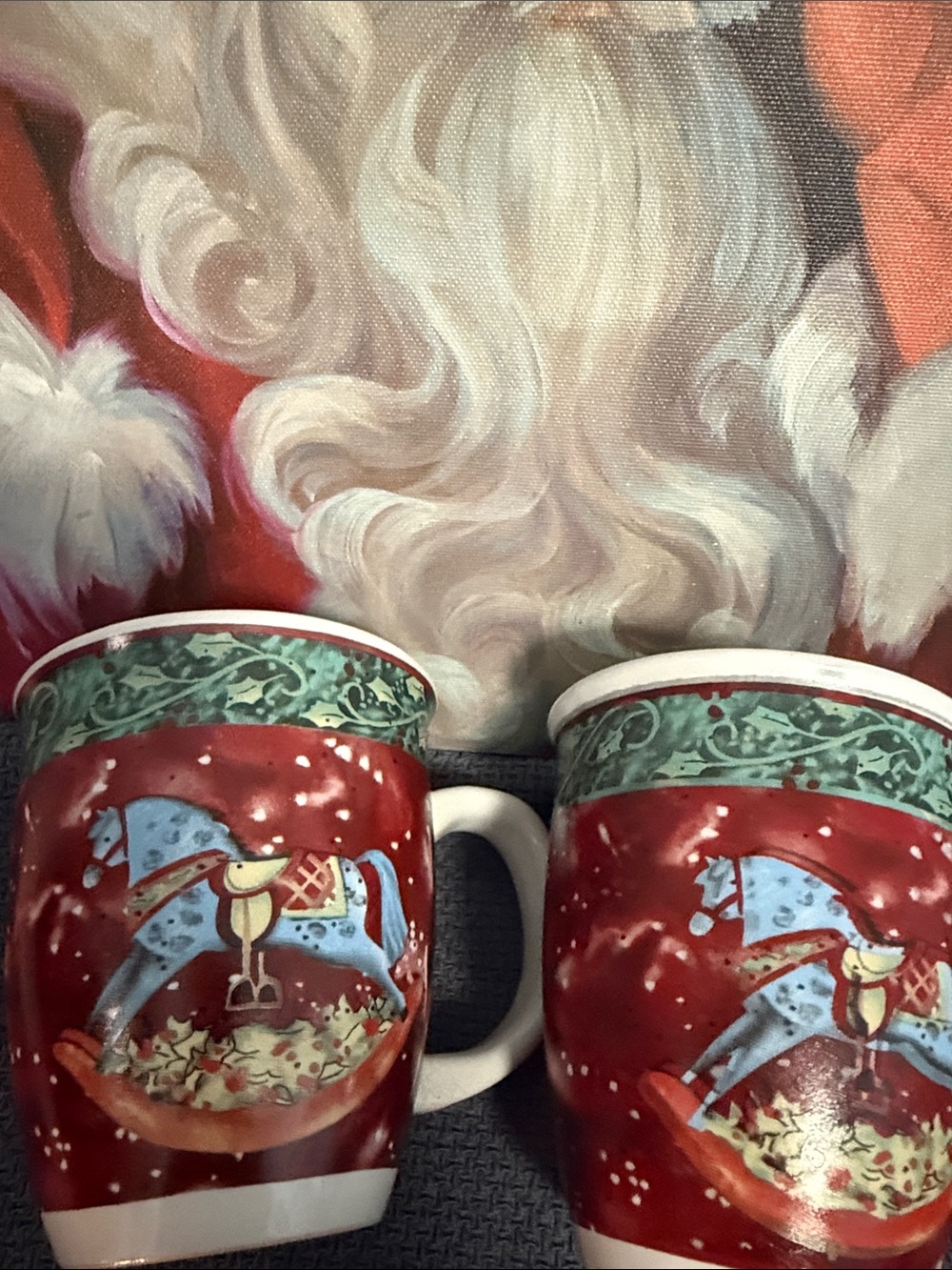 💞Festive Red Holiday Ceramic Mug